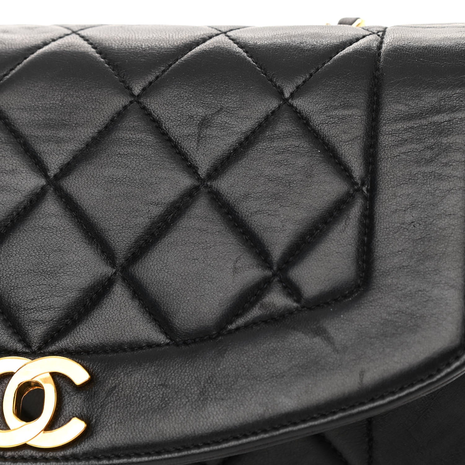 Chanel Lambskin Quilted Small Single Flap Black 13 of 13