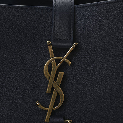 Saint Laurent Supple Calfskin Large Le 5 A 7 Soft Hobo Bleu Abysse 8 of 10