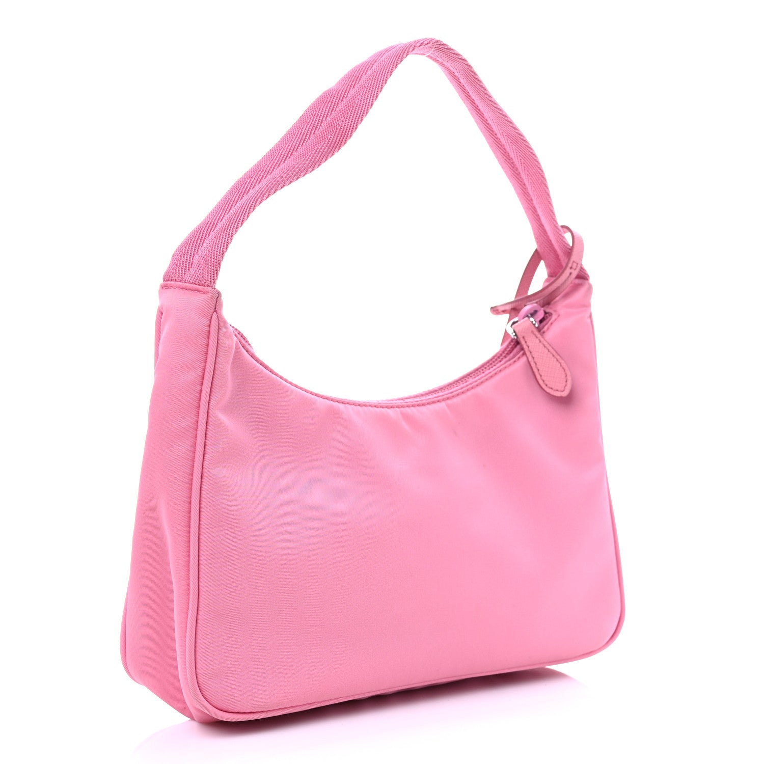 Prada Tessuto Nylon Mini Re-Edition 2000 Bag Begonia 3 of 12