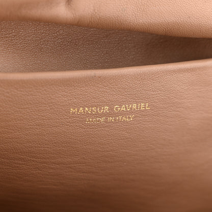 Mansur Gavriel Lambskin Cloud Clutch Biscotto 6 of 11