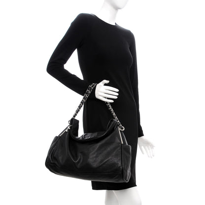 Chanel Lambskin Large Ultimate Soft Tote Black 2 of 7