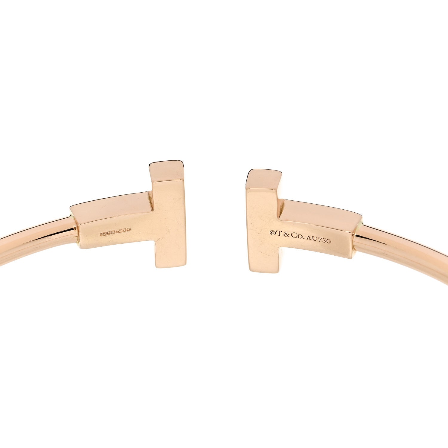 Tiffany 18K Rose Gold T Wire Bracelet 1850580 – FASHIONPHILE