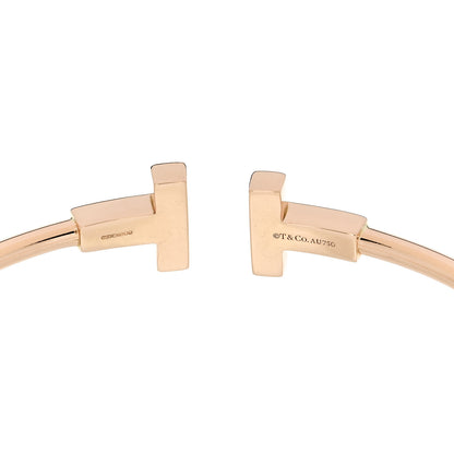 Tiffany 18K Rose Gold T Wire Bracelet 3 of 3