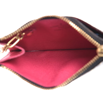 Louis Vuitton Monogram Multicolor Key Pouch Black Grenade 5 of 9