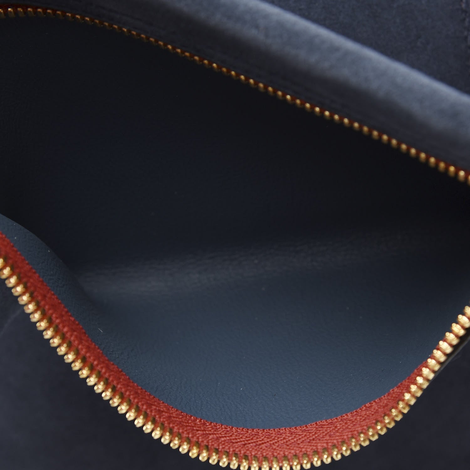 Gucci Suede Calfskin Large Rajah Chain Tote New Blue Romantic Cherry 11 of 12