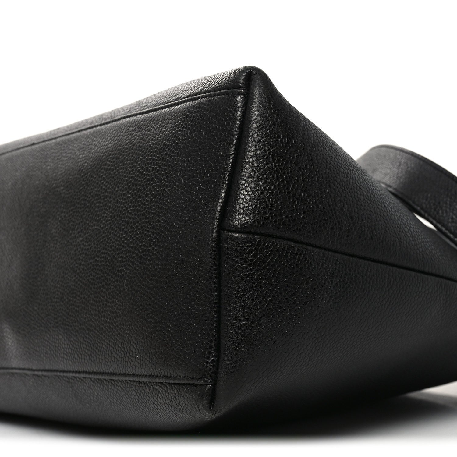 Chanel Caviar Large CC Shoulder Bag Black 9 of 9