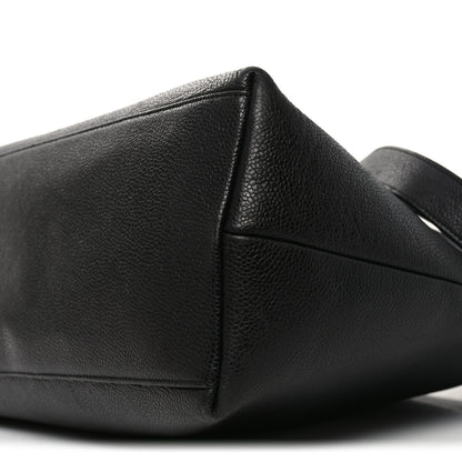 Chanel Caviar Large CC Shoulder Bag Black 9 of 9
