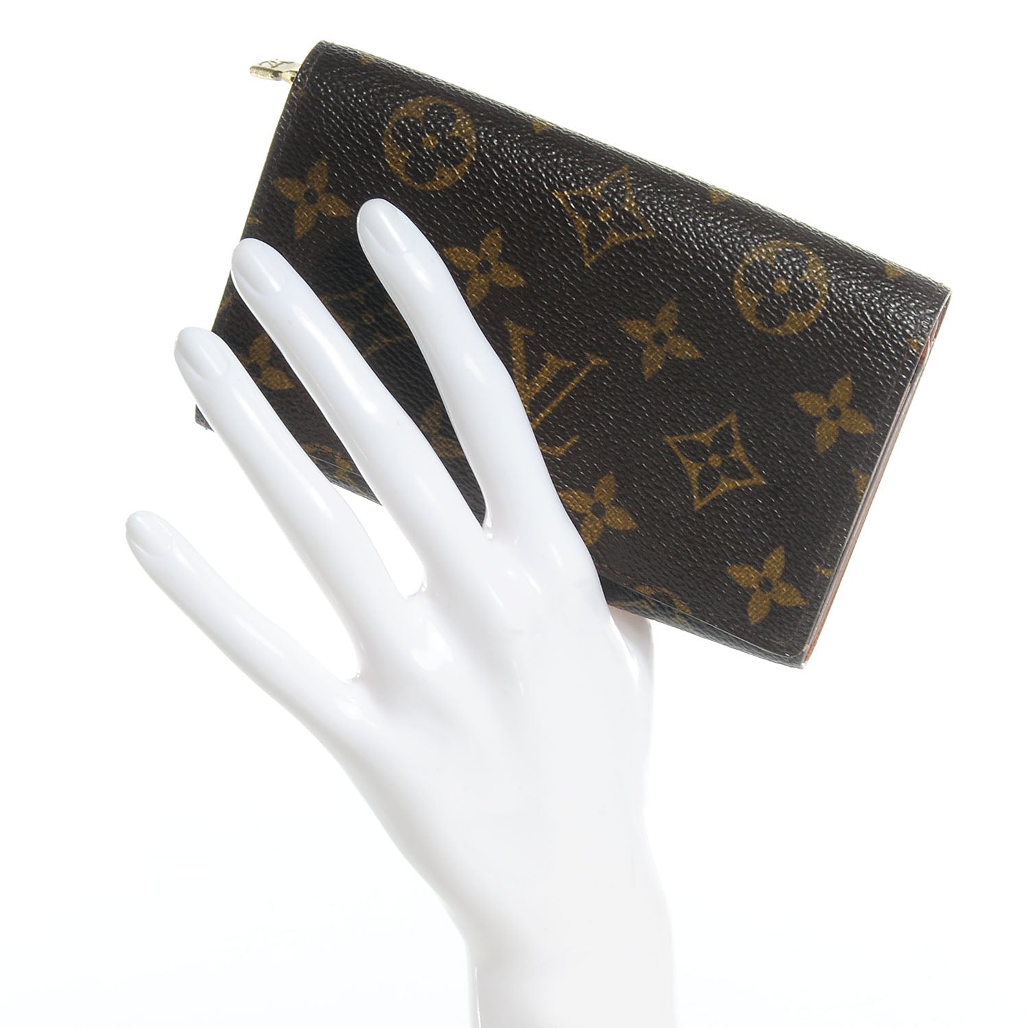 Louis Vuitton Monogram Porte-Monnaie Billets Tresor Wallet 2 of 7