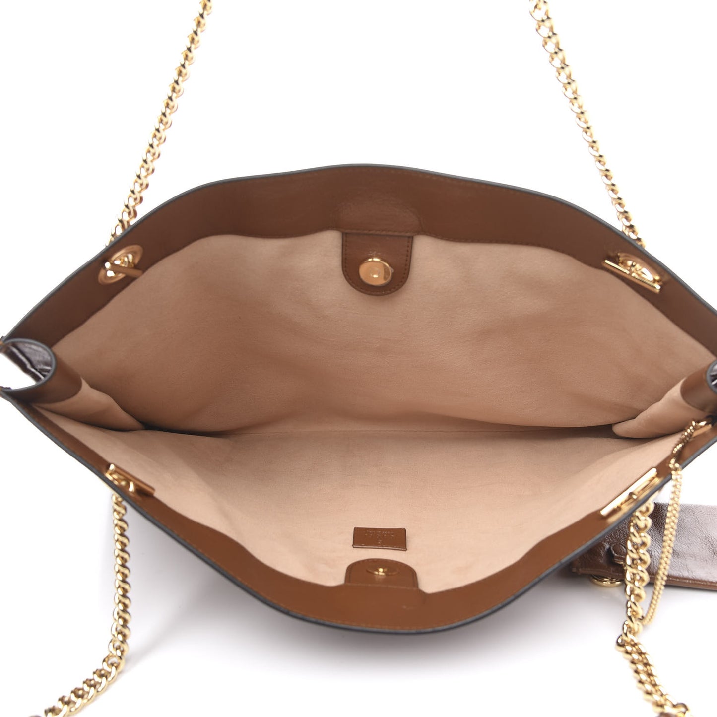 Calfskin Large Rajah Chain Tote Cuir