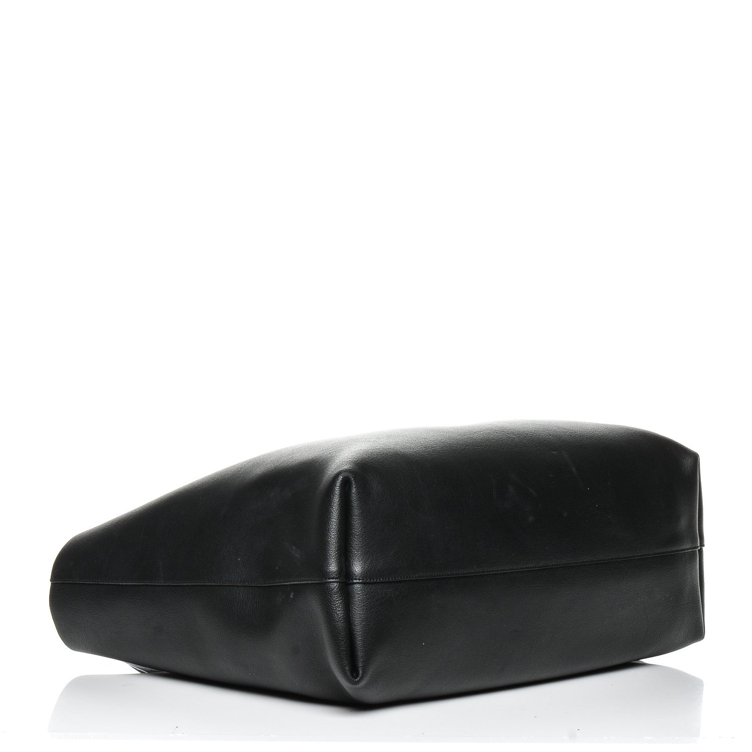 Saint Laurent Calfskin Large Shopping Tote Black 5 of 8