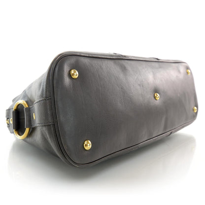 Saint Laurent Leather Large Muse Gray 4 of 7