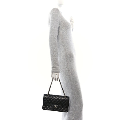 Chanel Caviar Quilted Medium Double Flap Black 2 of 10