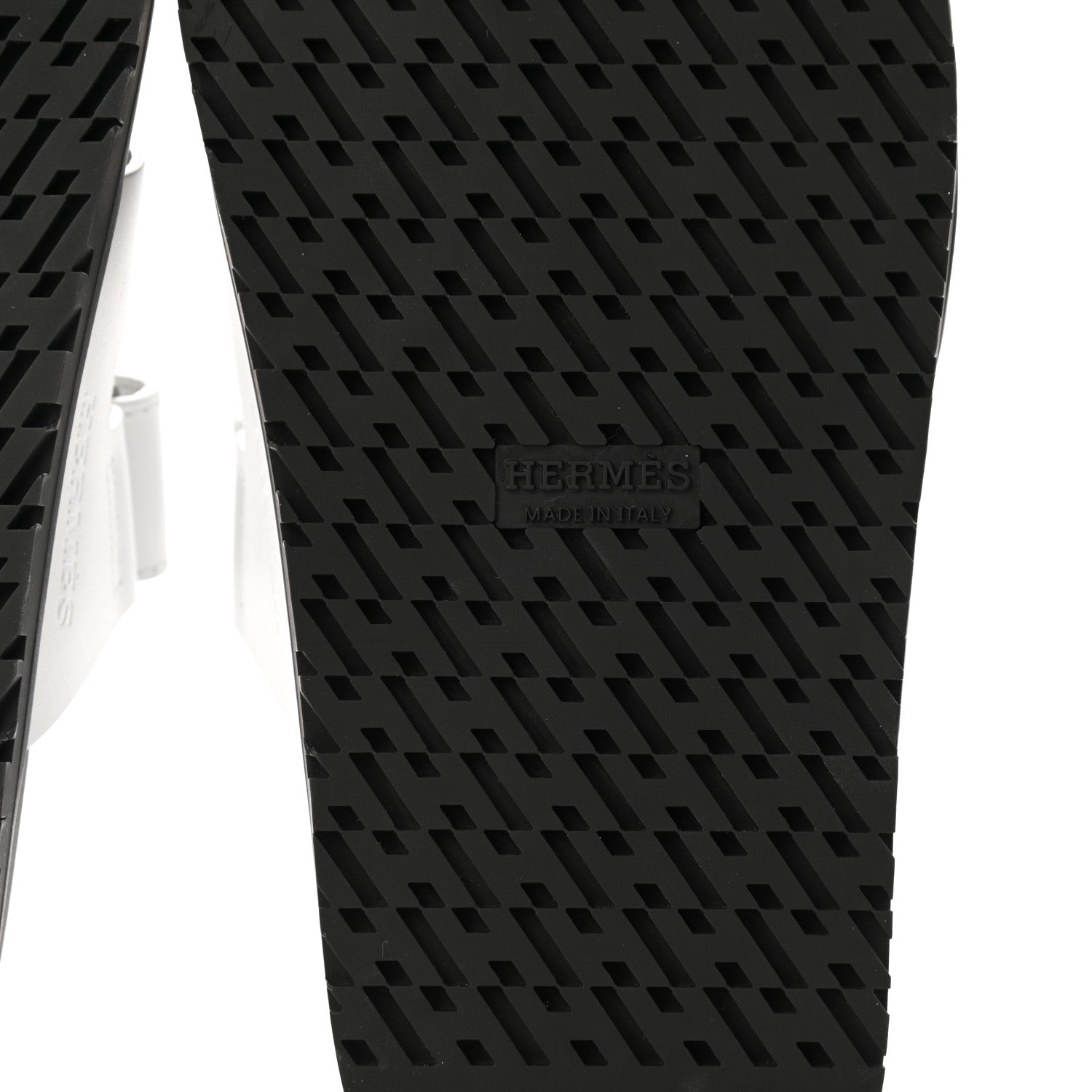 Hermes Calfskin Womens Chypre Sandals 36 White 8 of 9