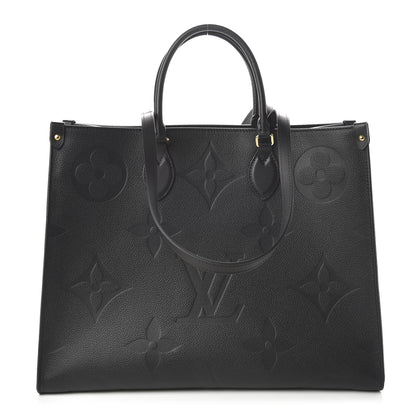 Louis Vuitton Empreinte Monogram Giant Onthego GM Black 1 of 11