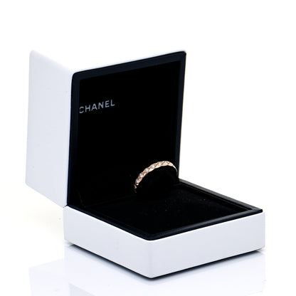 Chanel 18K Beige Gold Diamond Mini Coco Crush Ring 55 7.25 7 of 7
