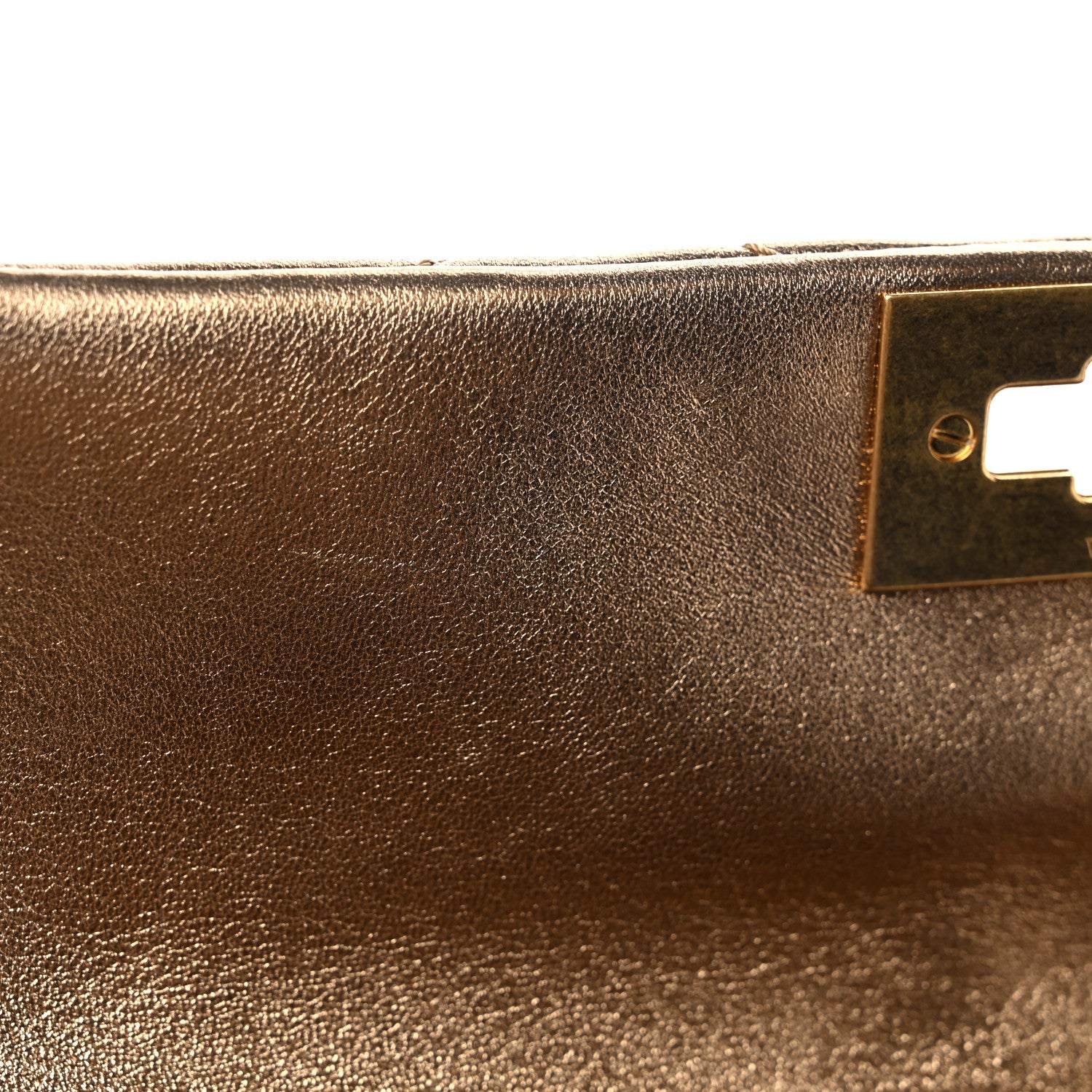 Valentino Garavani Nappa Medium Roman Stud Shoulder Bag Antique Brass 11 of 13