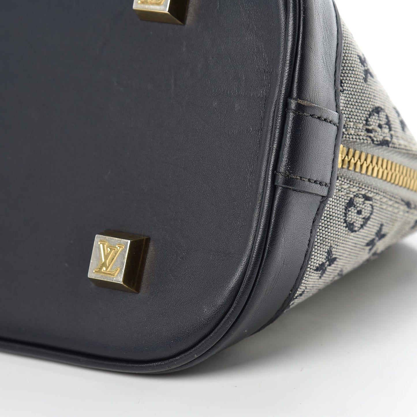 Mini Monogram Alma Long Blue