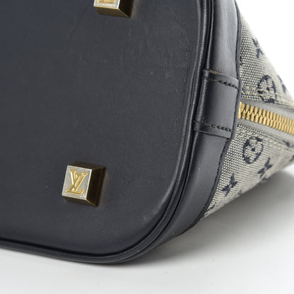 Louis Vuitton Mini Monogram Alma Long Blue 16 of 24