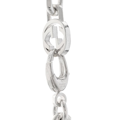 Gucci Sterling Silver Interlocking GG Chain Necklace 4 of 4