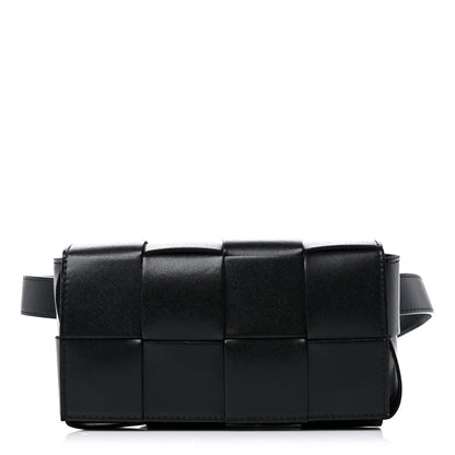 Bottega Veneta Nappa Maxi Intreccio The Belt Cassette Bag Black 1 of 13