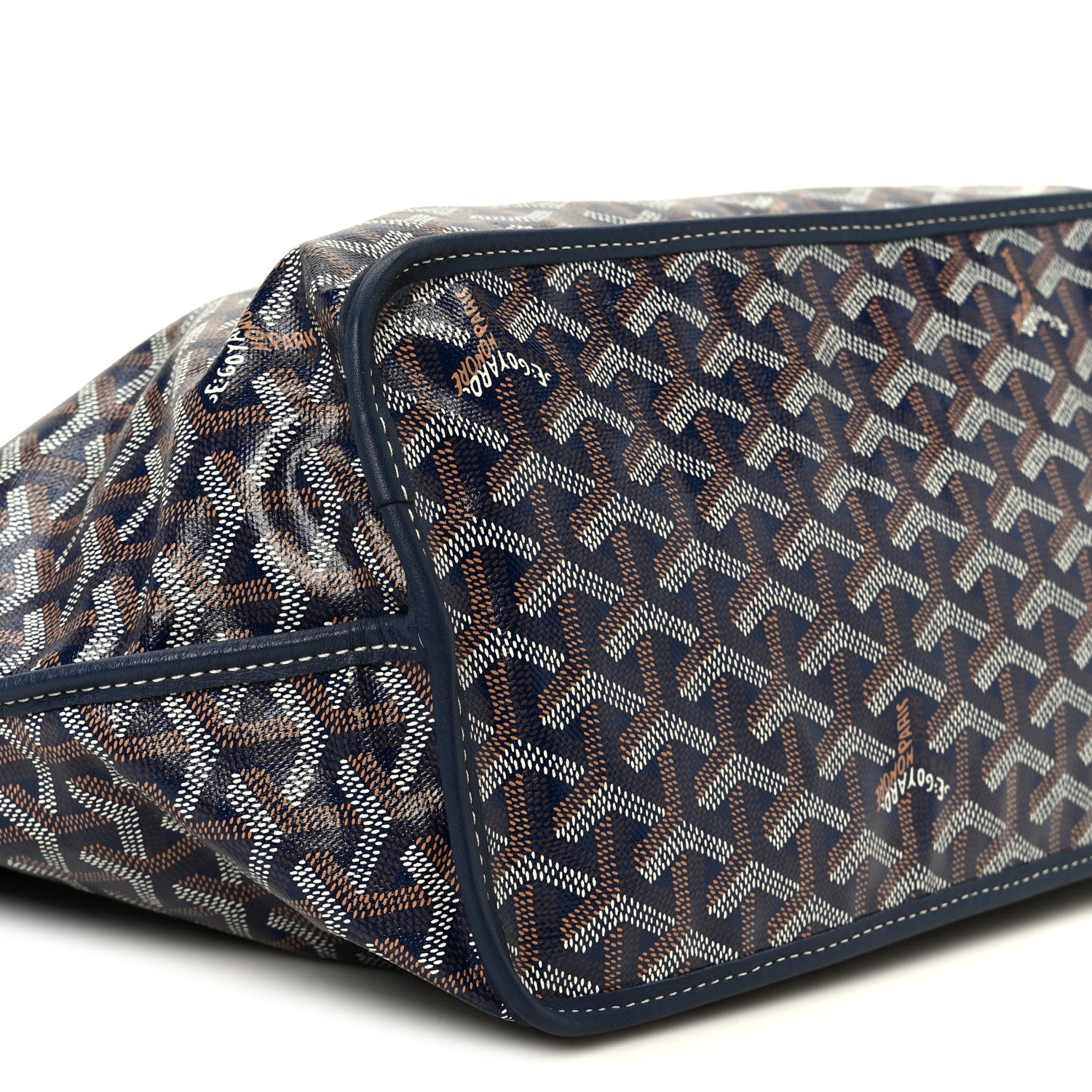 Goyard Goyardine Reversible Anjou PM Navy 16 of 19