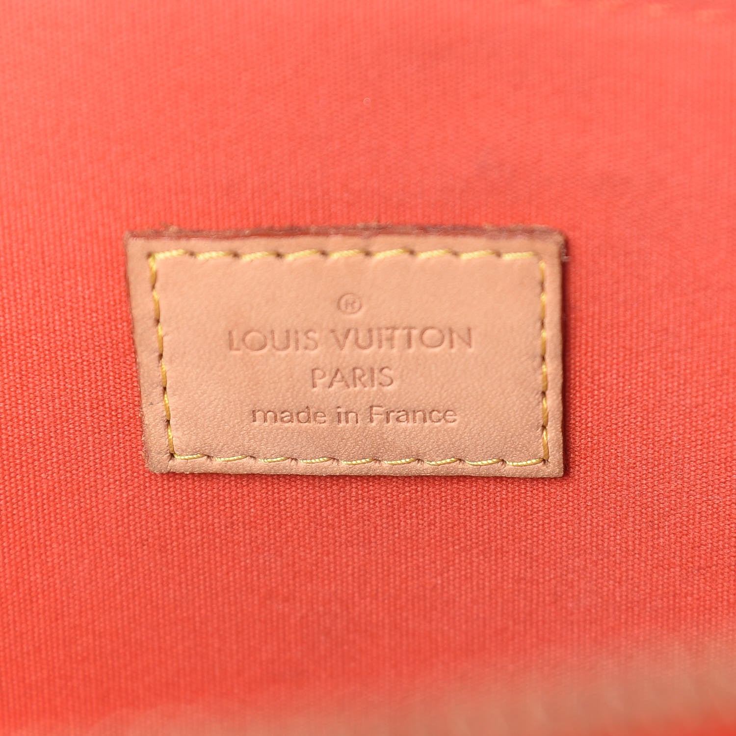 Louis Vuitton Vernis Roses Alma GM Orange Sunset 8 of 9