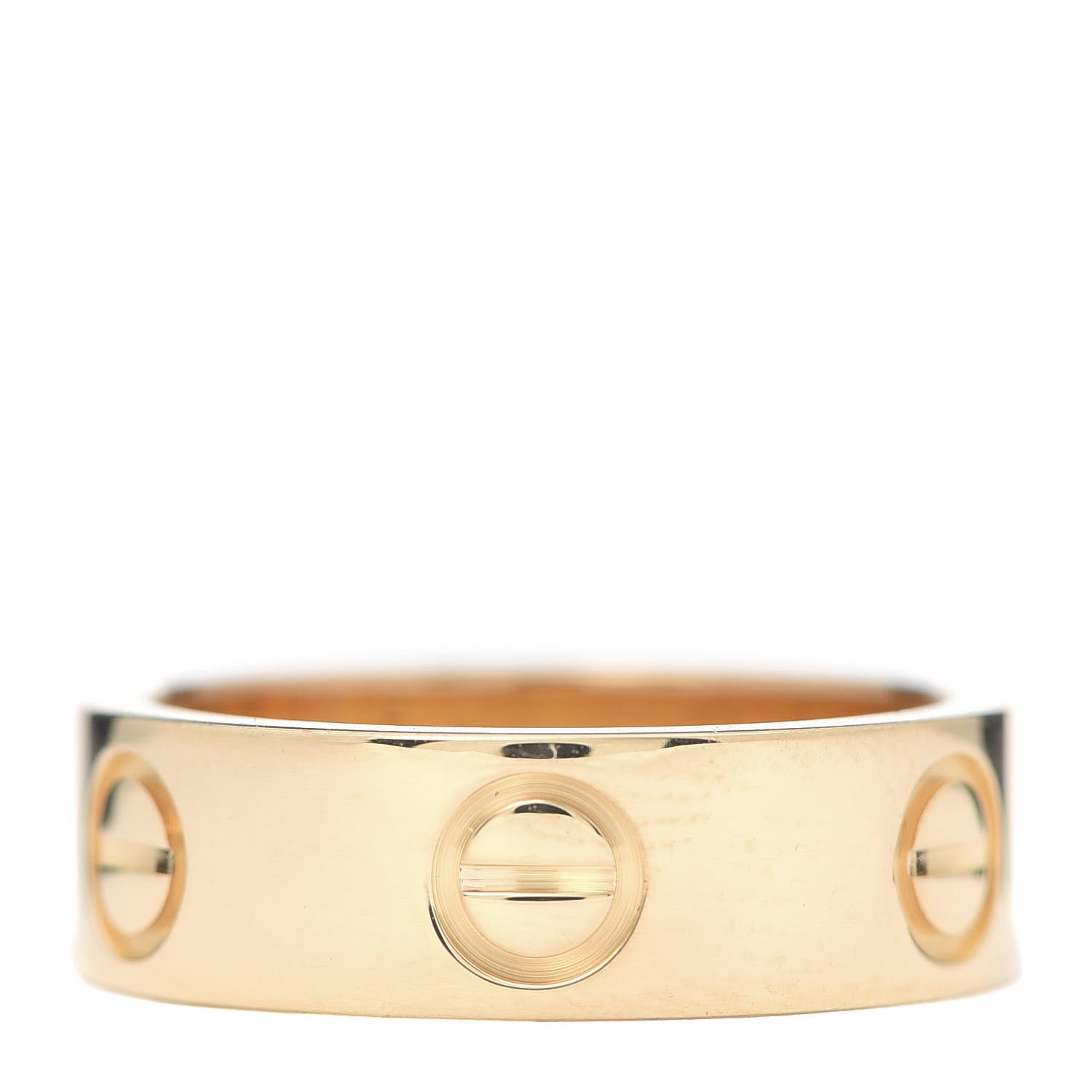 Cartier 18K Yellow Gold 5.5mm LOVE Ring 48 4.5 3 of 4