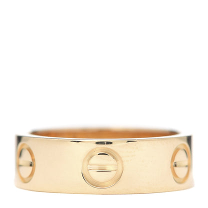 Cartier 18K Yellow Gold 5.5mm LOVE Ring 48 4.5 3 of 4