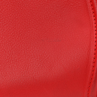 Celine Supple Calfskin Medium Phantom Luggage Coquelicot 12 of 12