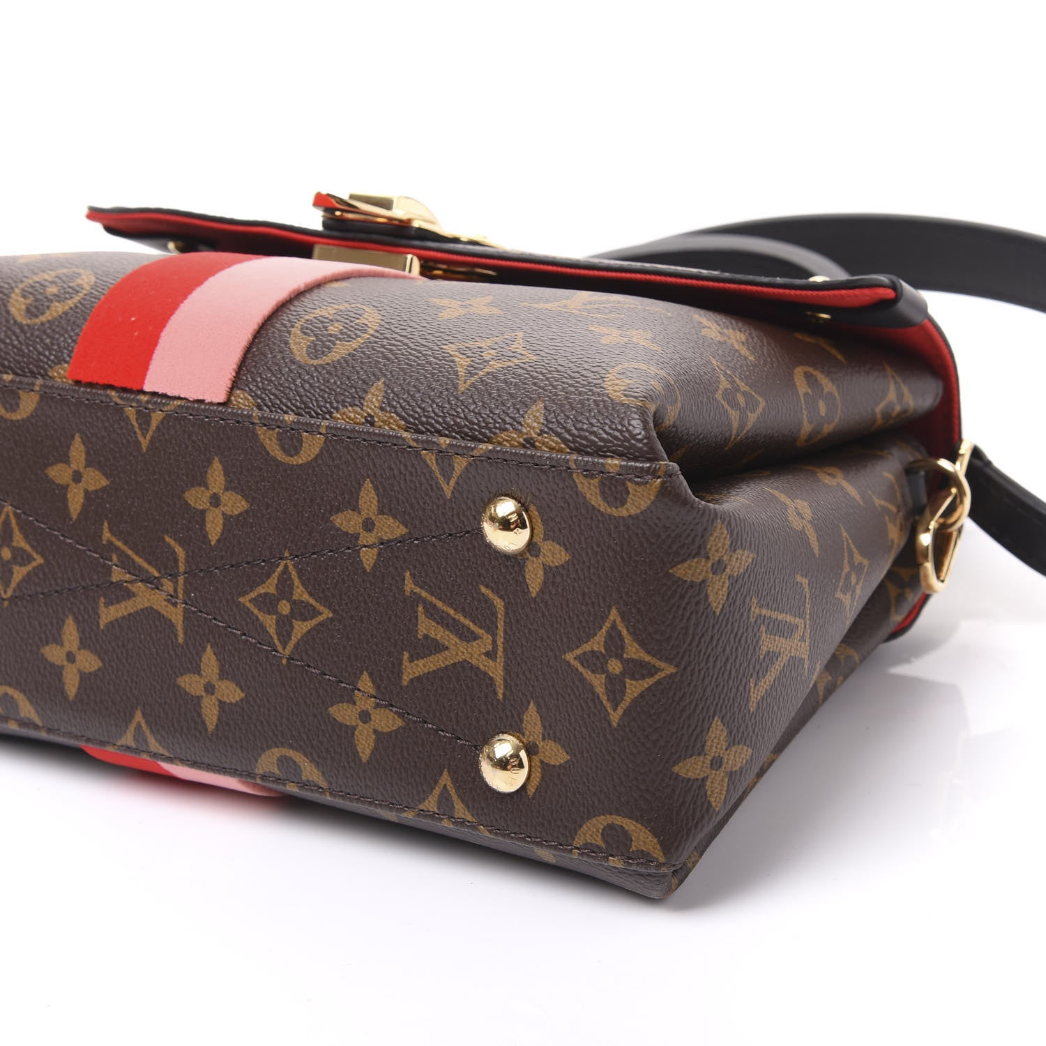 Louis Vuitton Monogram Georges BB Coquelicot Peach 6 of 9