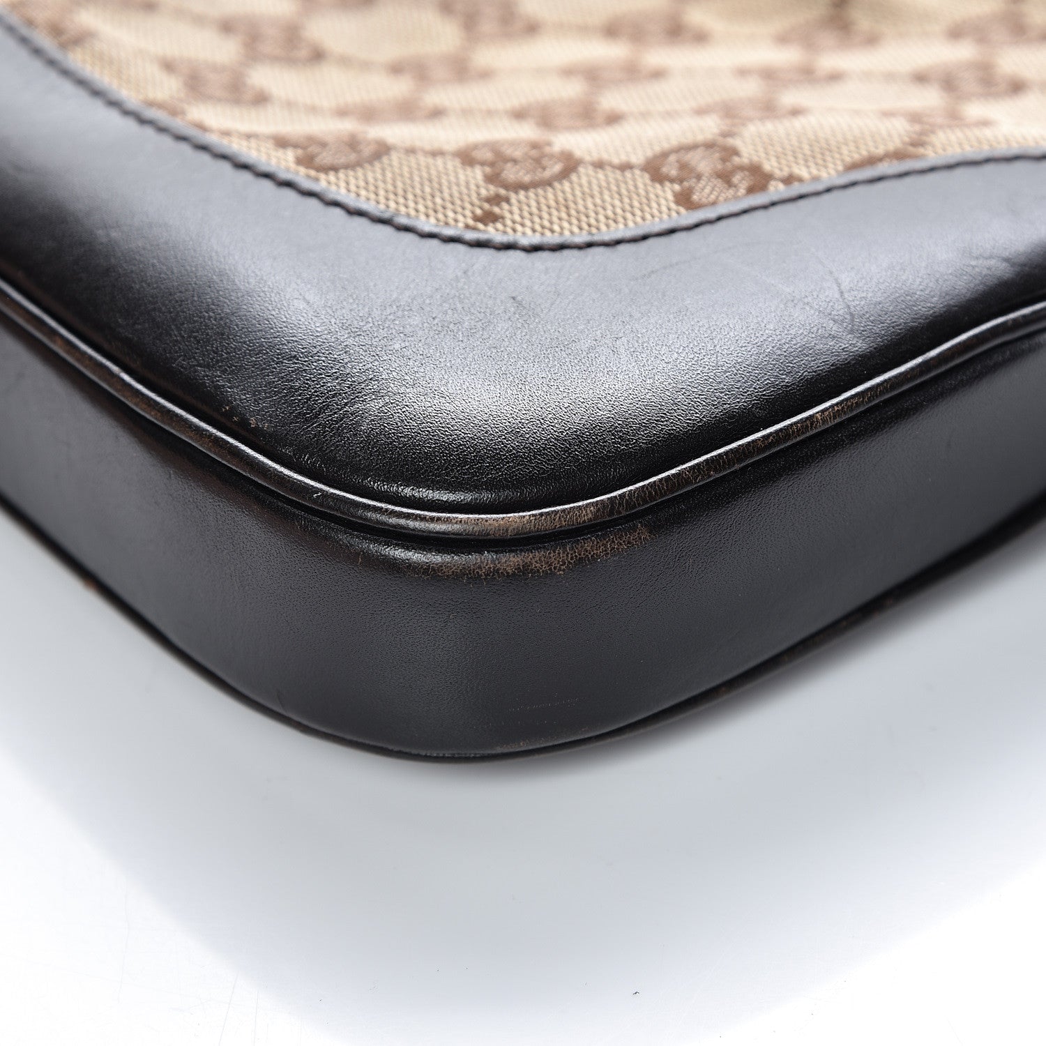Gucci Monogram Web Jackie O Hobo Dark Brown 6 of 15