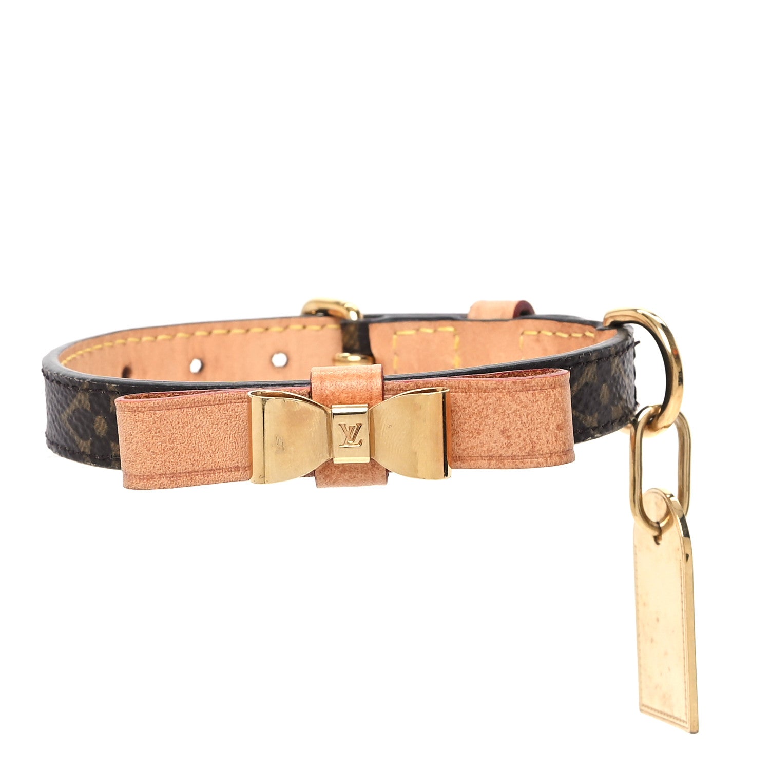 Louis Vuitton Monogram Baxter Dog Collar XS 1 of 5