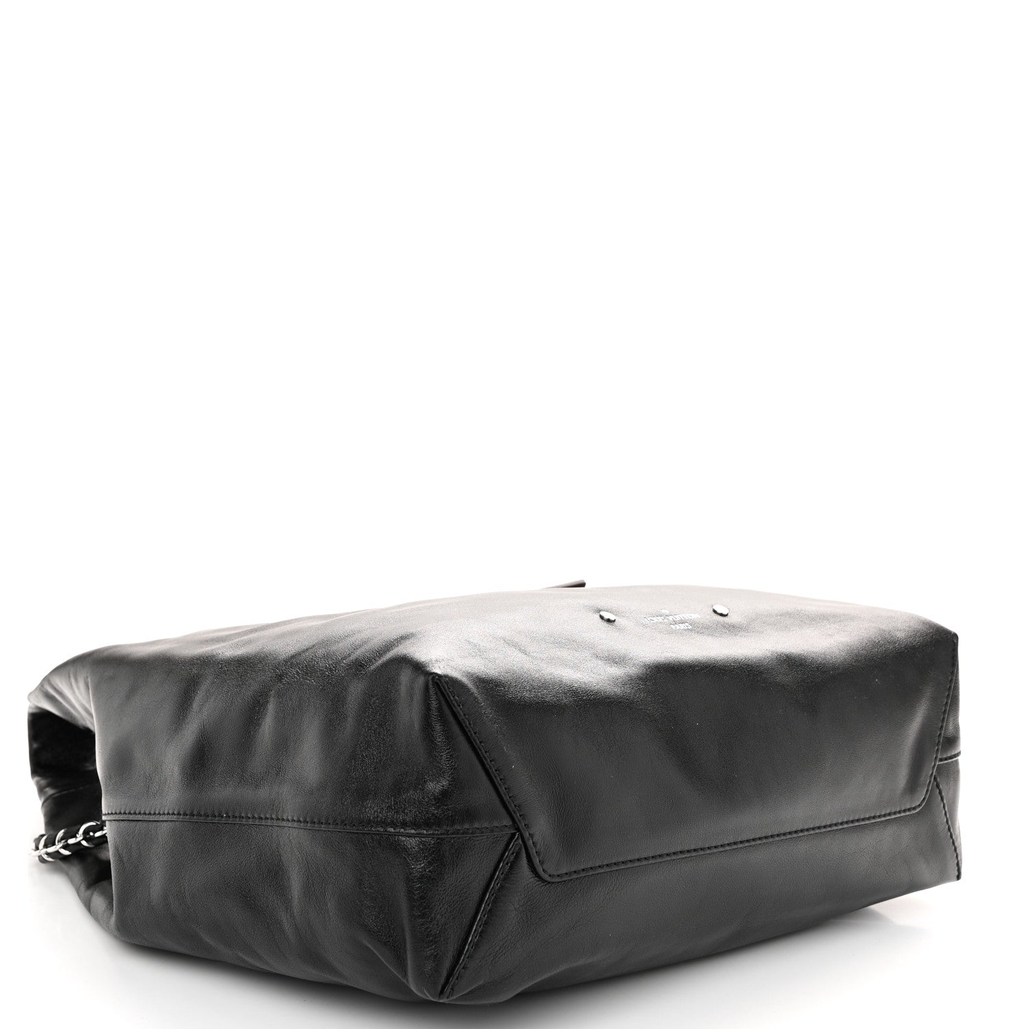 Louis Vuitton Calfskin Monogram Atlantis Vibe MM Black 5 of 10