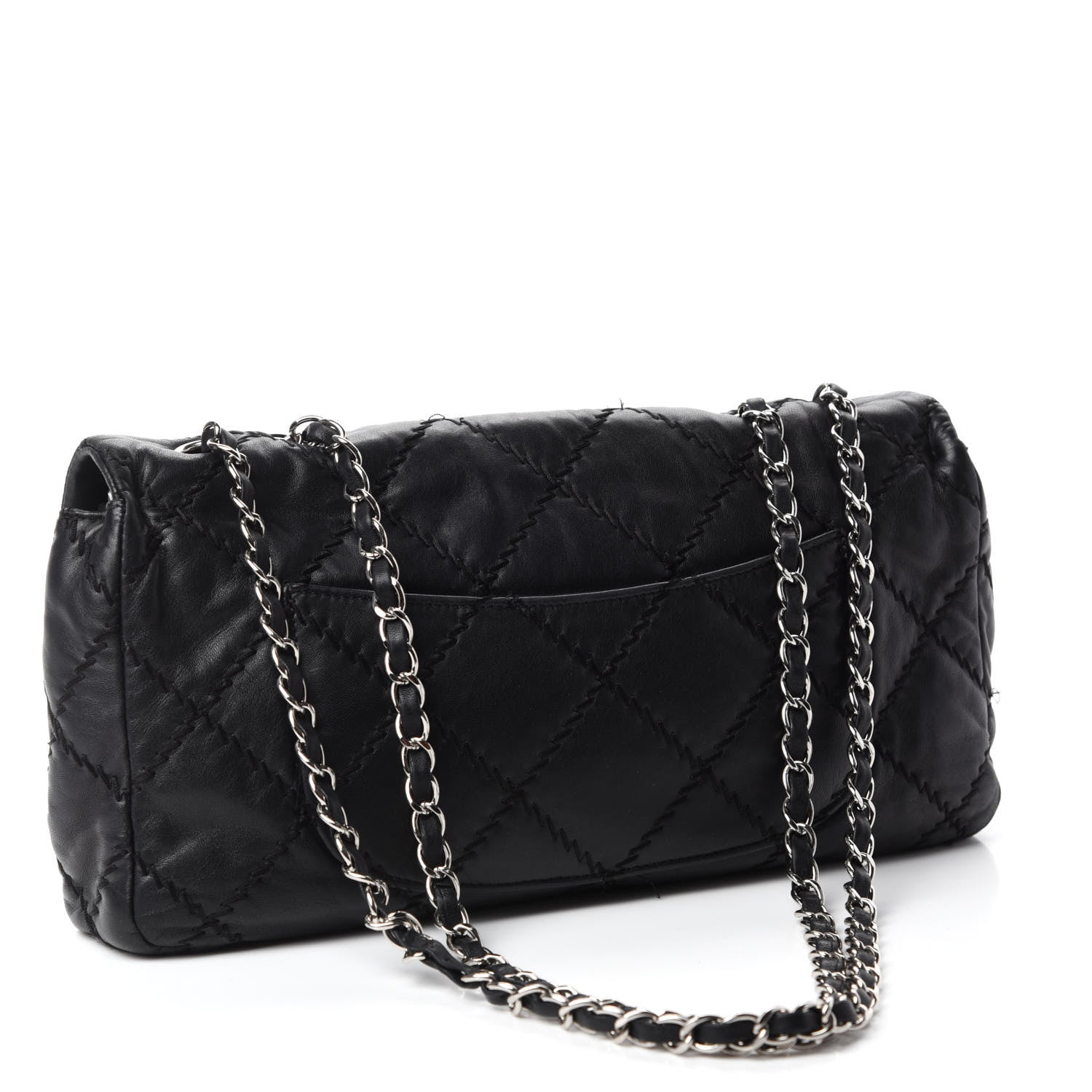 Chanel Lambskin Ultimate Stitch Maxi Flap Black 4 of 16