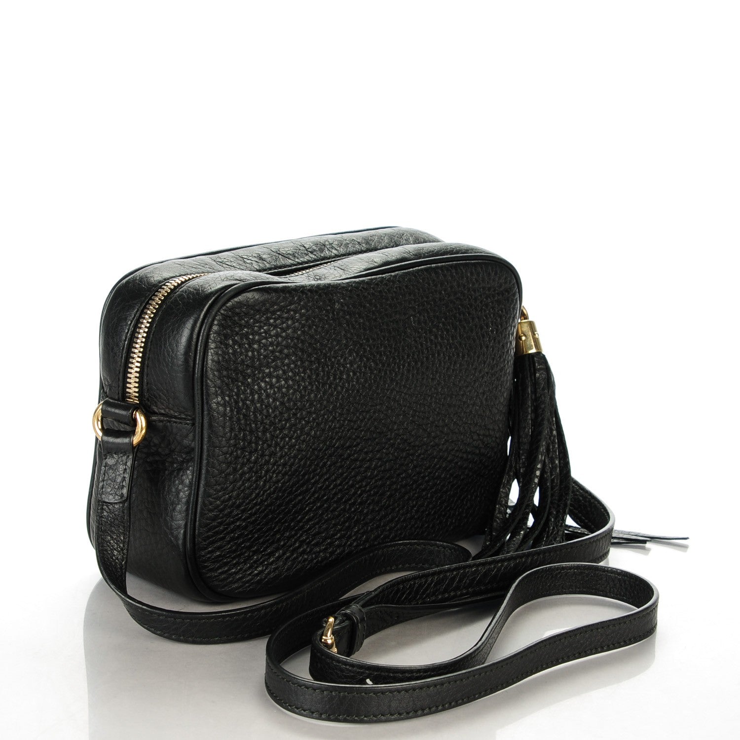 Gucci Pebbled Calfskin Small Soho Disco Bag Black 3 of 7
