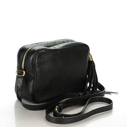 Gucci Pebbled Calfskin Small Soho Disco Bag Black 3 of 7