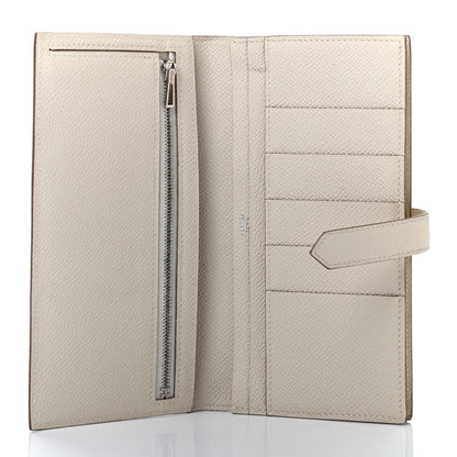 Hermes Epsom Bearn Gusset Wallet Craie 5 of 8