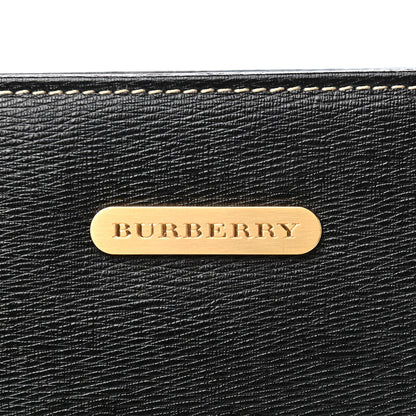 Burberry Saffiano Top Handle Bag Black 6 of 13