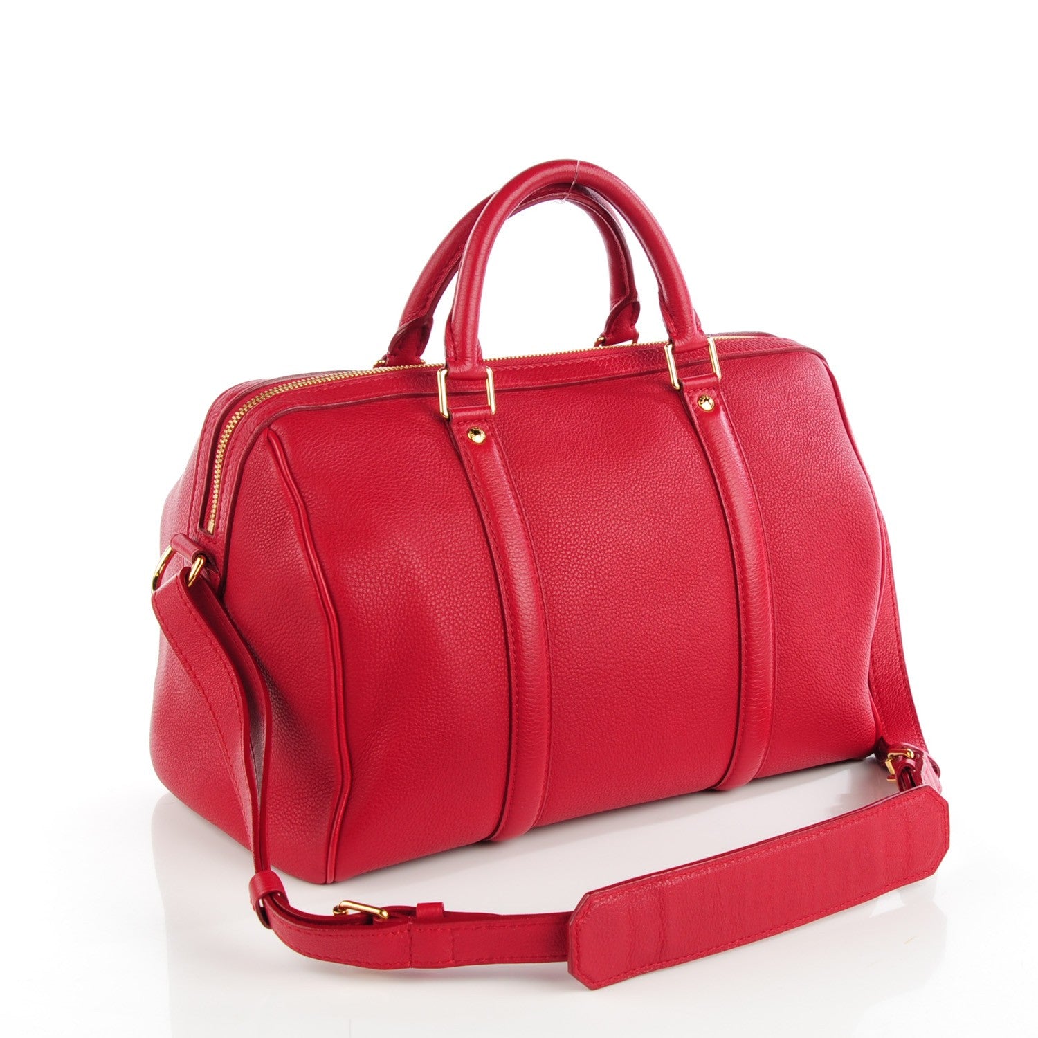 Louis Vuitton Veau Cachemire SC Bag PM Cherry 3 of 7