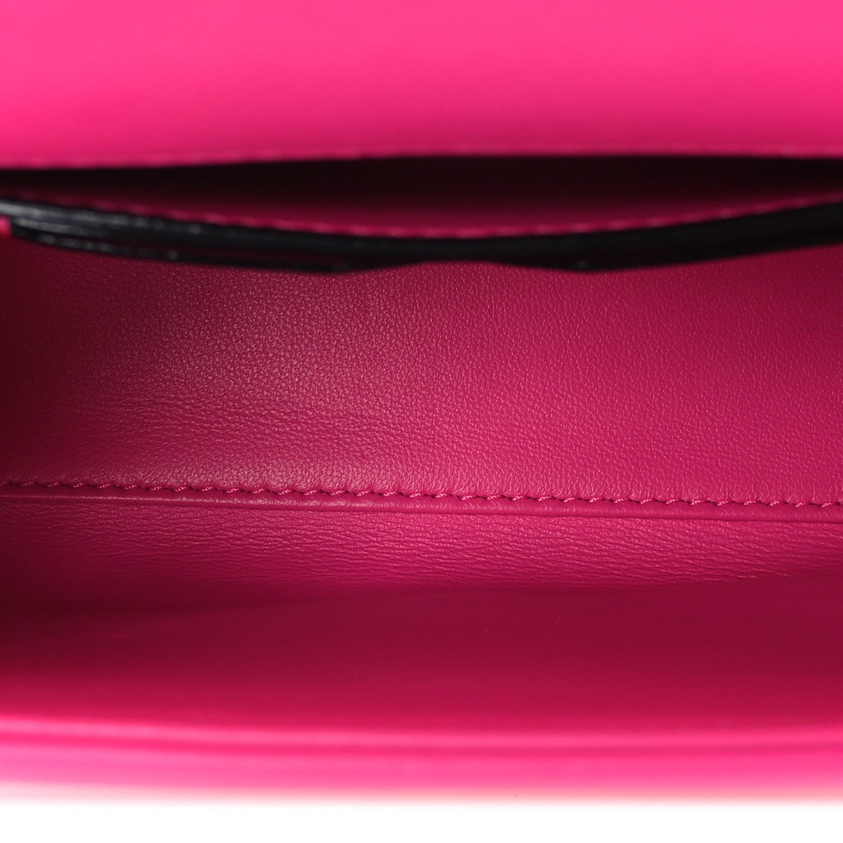 Nappa Tonal Monochrome Mini One Stud Top Handle Bag Pink PP