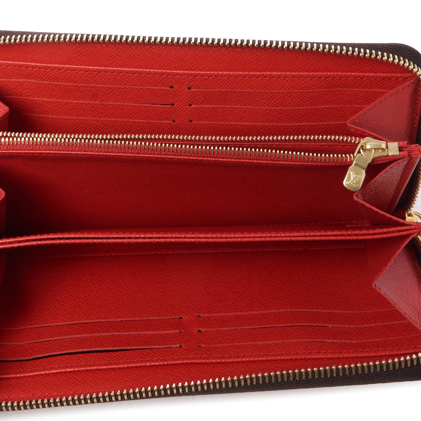 Monogram Zippy Wallet Coquelicot
