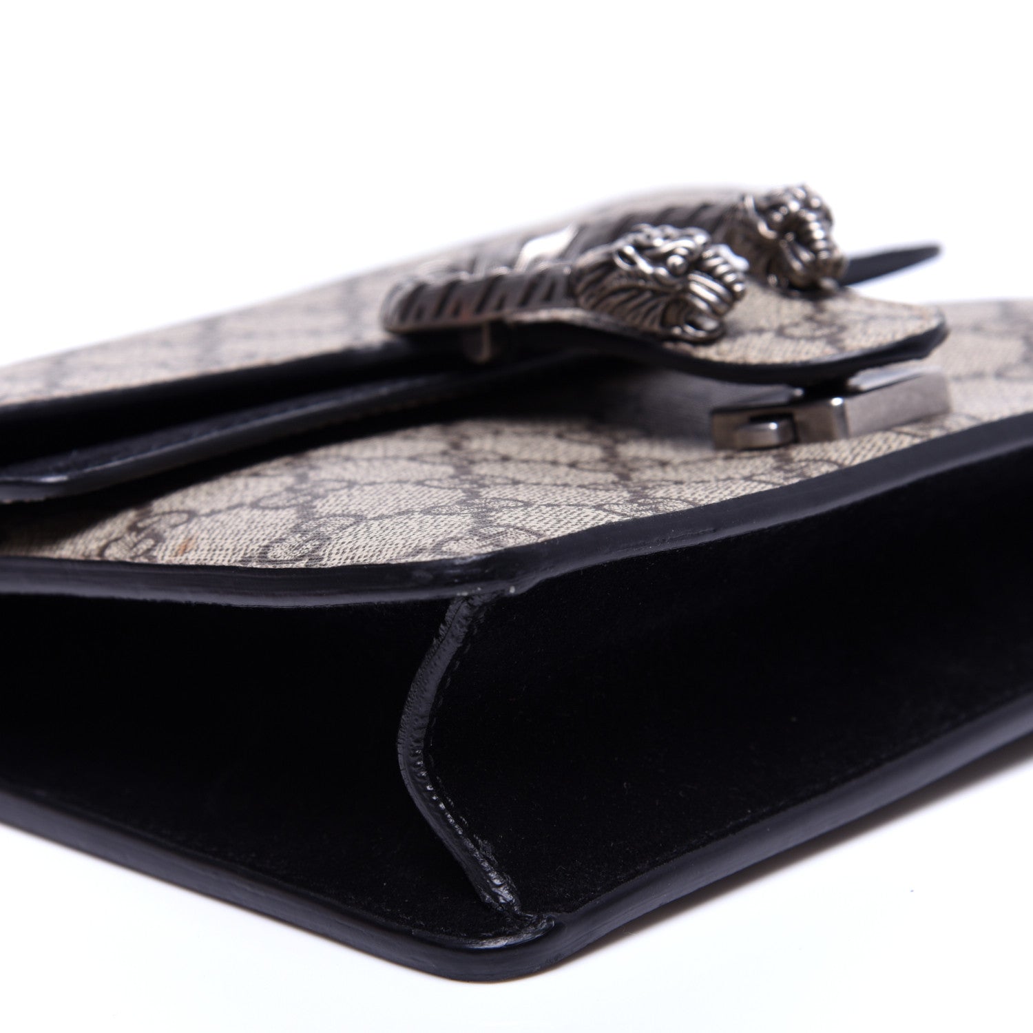 Gucci GG Supreme Monogram Mini Dionysus Shoulder Bag Black 6 of 14
