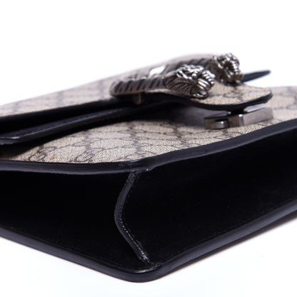 Gucci GG Supreme Monogram Mini Dionysus Shoulder Bag Black 6 of 14