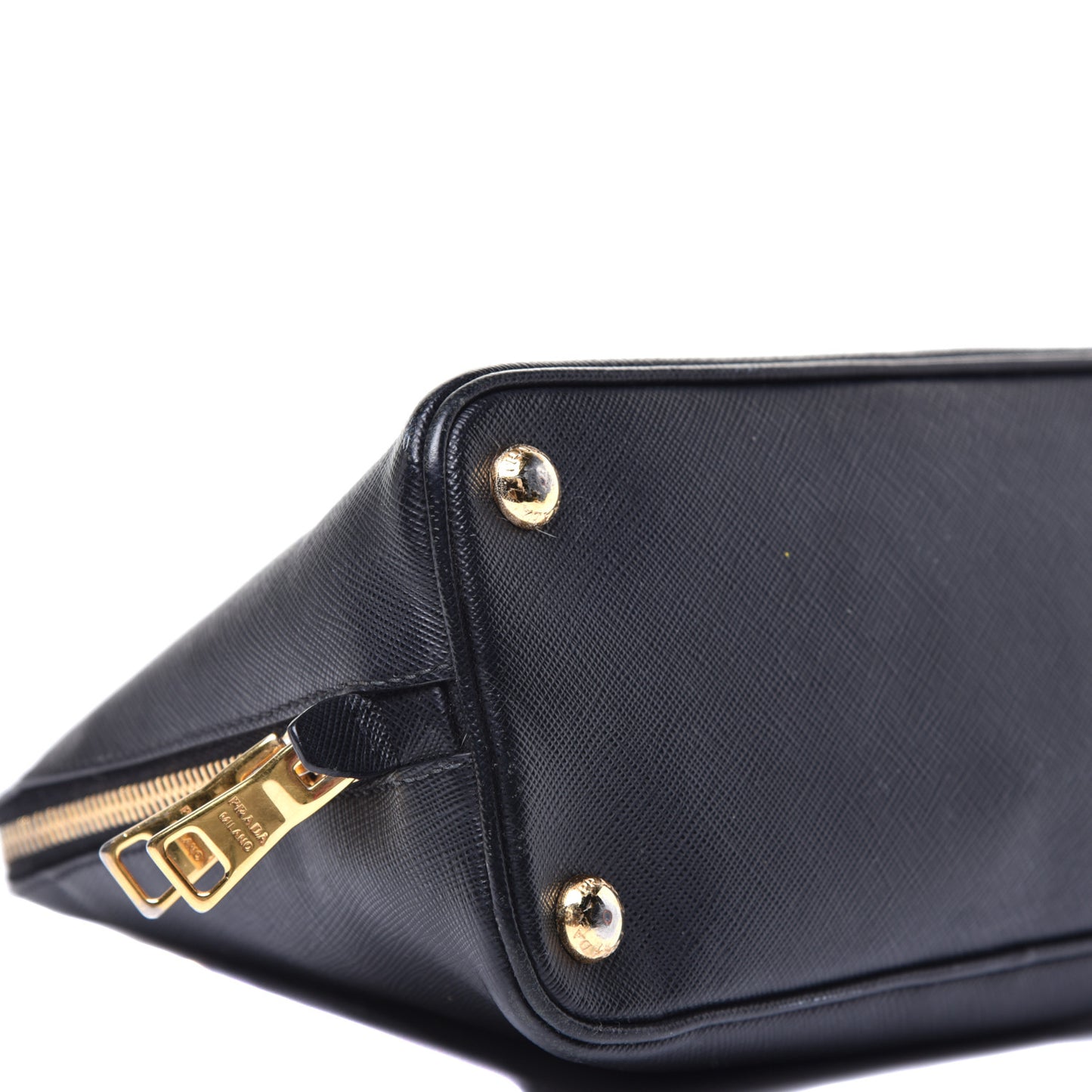 Saffiano Lux Small Promenade Tote Black