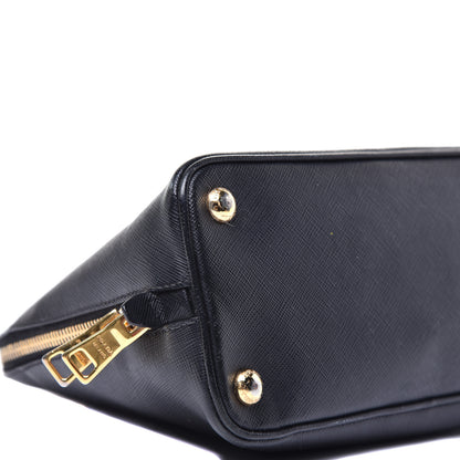 Prada Saffiano Lux Small Promenade Tote Black 7 of 8