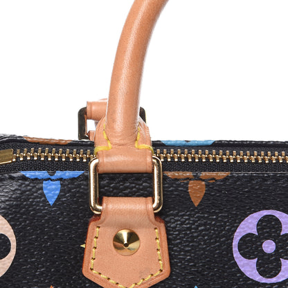 Louis Vuitton Monogram Multicolor Mini Sac HL Speedy Black 7 of 11
