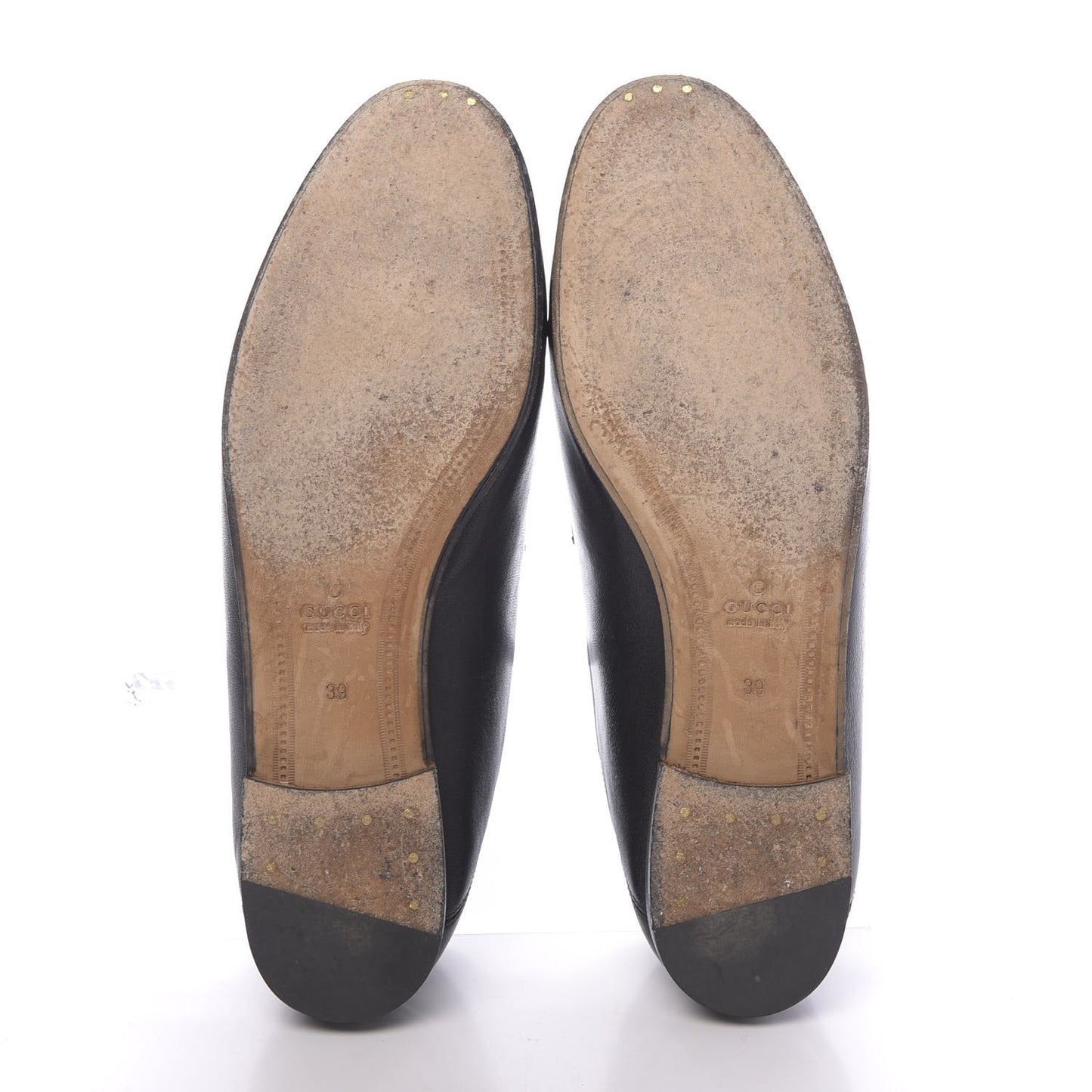 Lambskin Womens Brixton Horsebit Loafers 39 Black