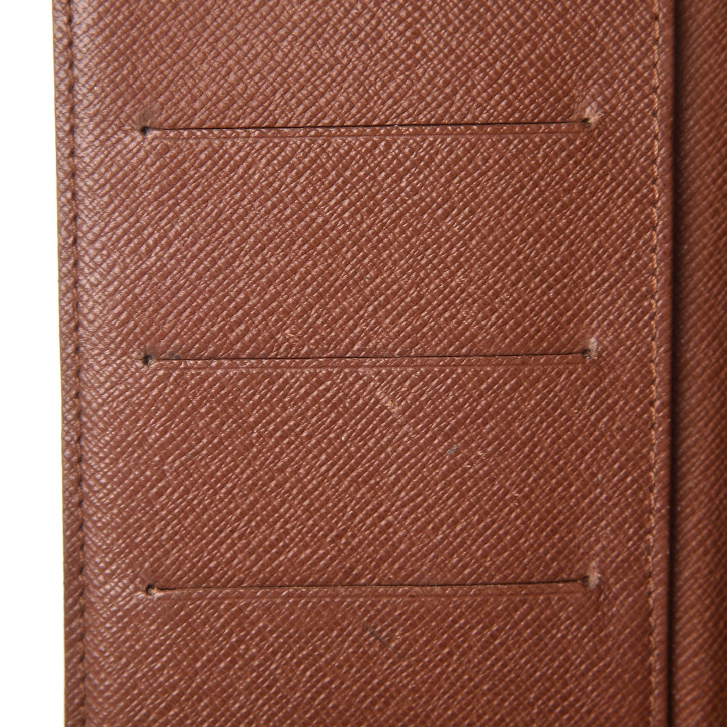 Monogram Checkbook Holder Wallet