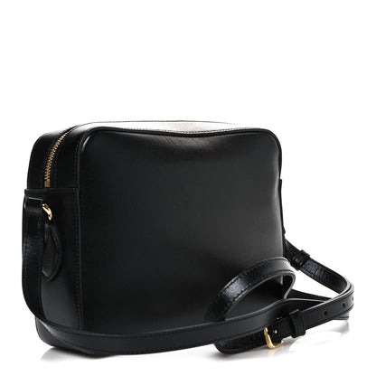 Gucci Textured Calfskin Small Horsebit 1955 Shoulder Bag Black 2 of 10