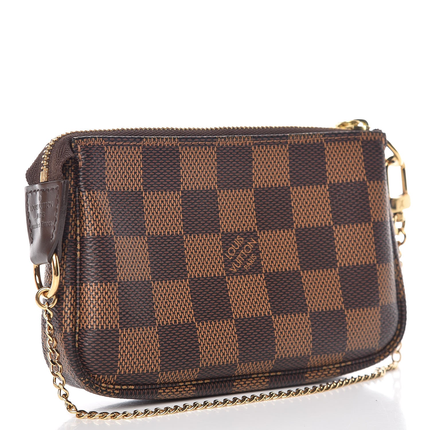 Louis Vuitton Damier Ebene Mini Pochette Accessories 3 of 8